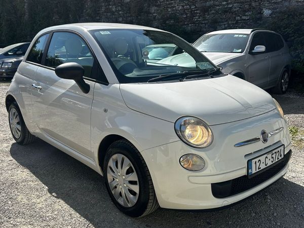 Fiat 500 Hatchback, Petrol, 2012, White