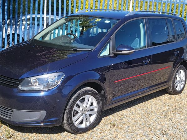 Volkswagen Touran MPV, Diesel, 2014, Blue