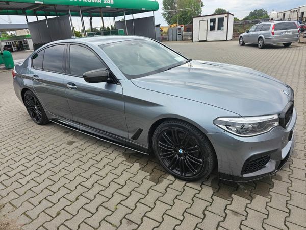BMW 5-Series Saloon, Diesel, 2017, Blue