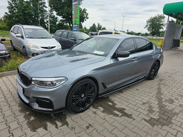 BMW 5-Series Saloon, Diesel, 2017, Blue