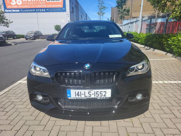 BMW 5-Series Saloon, Diesel, 2014, Black