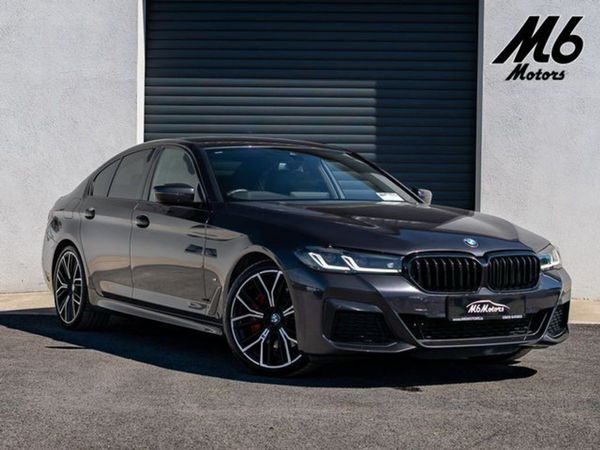 BMW 5-Series Saloon, Hybrid, 2023, Grey