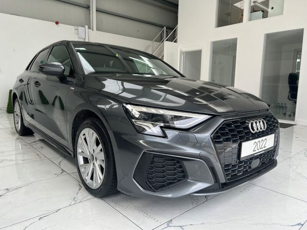 Audi A3 Hatchback, Petrol Hybrid, 2021, Grey