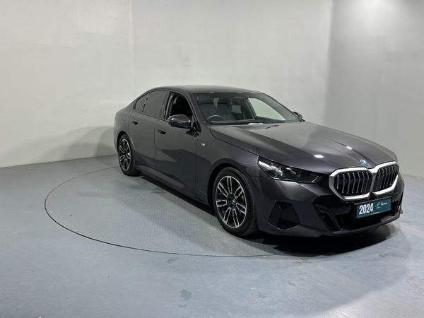 BMW 5-Series Saloon, Petrol Hybrid, 2024, Grey
