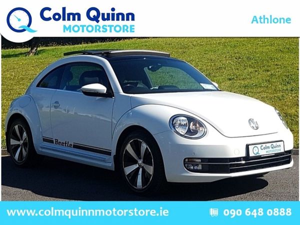 Volkswagen Beetle Hatchback, Petrol, 2016, White