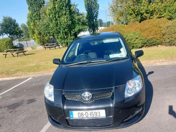Toyota Auris Hatchback, Petrol, 2008, Black
