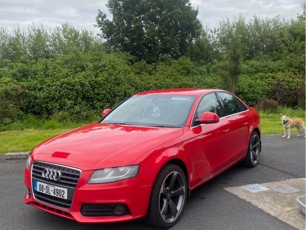 Audi A4 Saloon, Diesel, 2008, Red