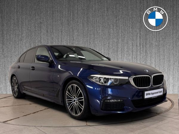 BMW 5-Series Saloon, Diesel, 2020, Blue