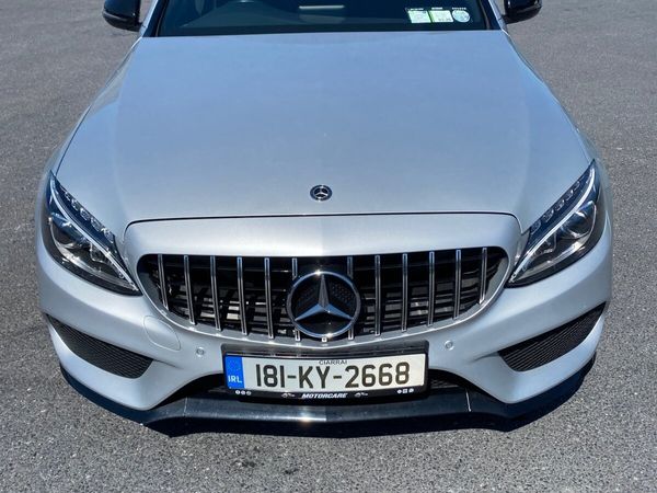 Mercedes-Benz C-Class Saloon, Diesel, 2018, Silver