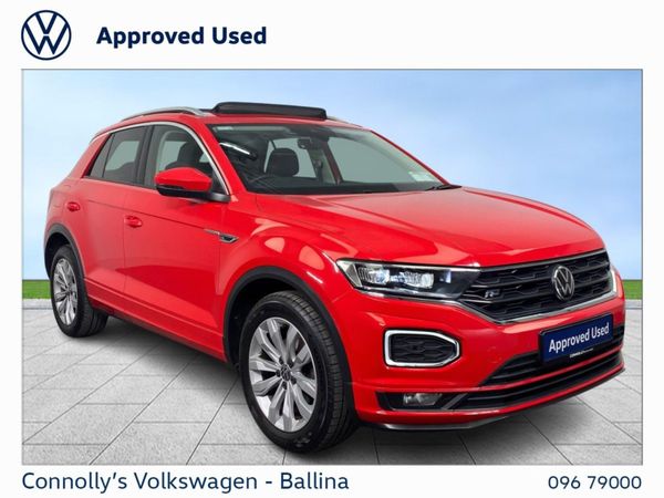 Volkswagen T-Roc SUV, Petrol, 2021, Red