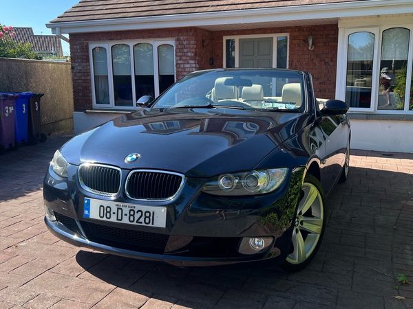 BMW 3-Series Convertible, Petrol, 2008, Blue