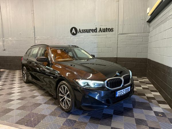 BMW 3-Series Estate, Petrol Plug-in Hybrid, 2022, Black