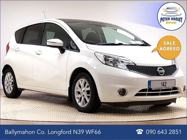 Nissan Note Hatchback, Petrol, 2014, White