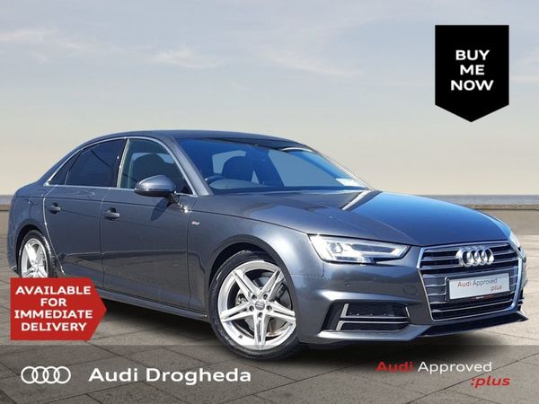 Audi A4 Saloon, Petrol, 2018, Grey