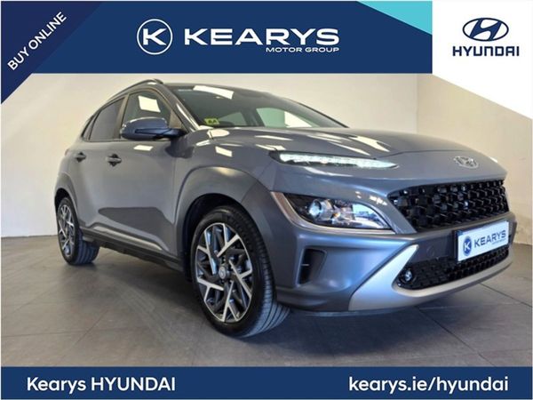Hyundai KONA Crossover, Petrol Hybrid, 2022, Grey