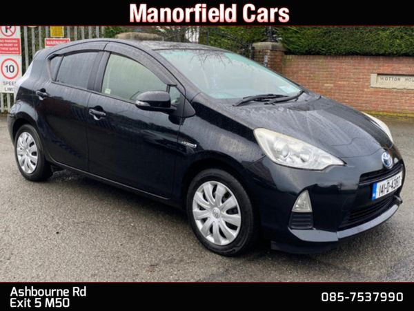 Toyota Aqua Hatchback, Petrol Hybrid, 2014, Black