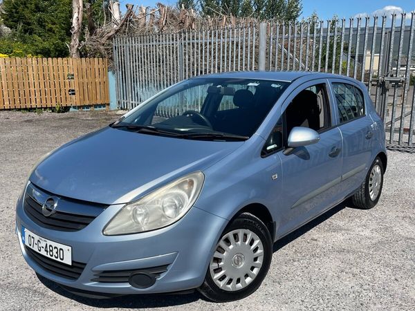 Opel Corsa Hatchback, Petrol, 2007, Blue
