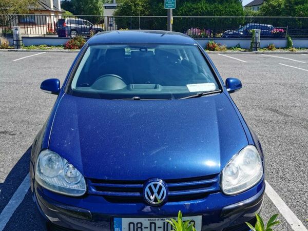 Volkswagen Golf Hatchback, Petrol, 2008, Blue