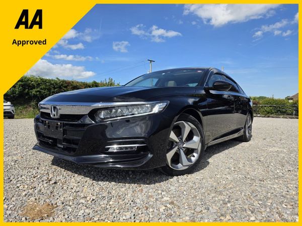 Honda Accord Saloon, Petrol Hybrid, 2020, Black