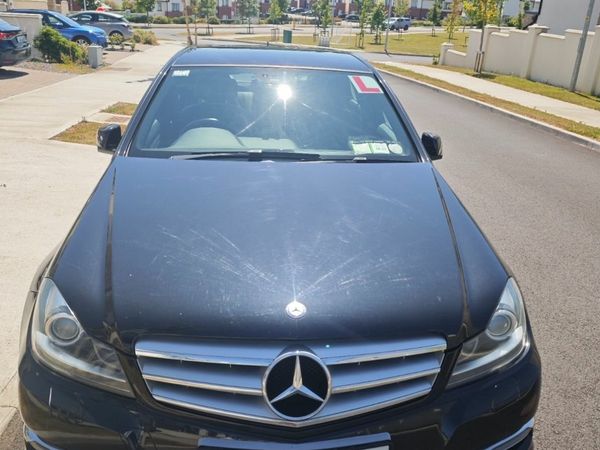 Mercedes-Benz C-Class Saloon, Petrol, 2013, Black