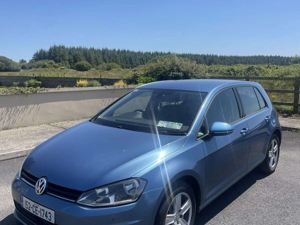 Volkswagen Golf Hatchback, Diesel, 2015, Blue
