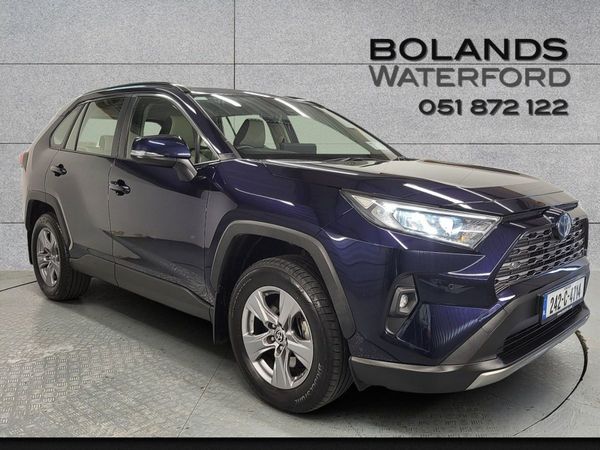 Toyota RAV4 SUV, Petrol Hybrid, 2024, Blue