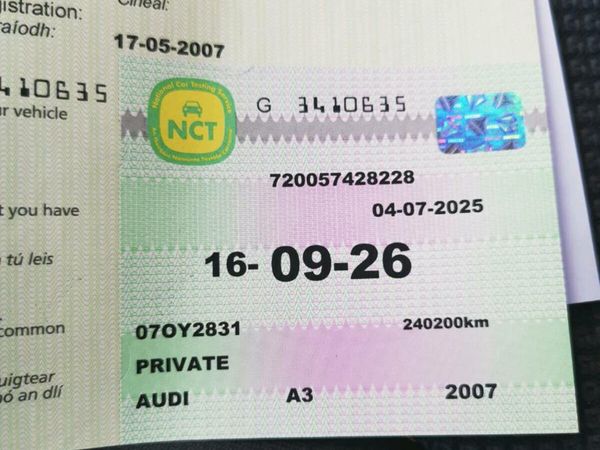 Audi A3 Hatchback, Petrol, 2007, Blue