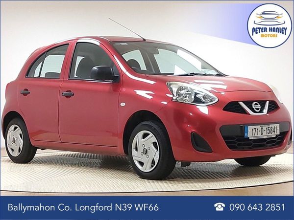 Nissan Micra Hatchback, Petrol, 2017, Red