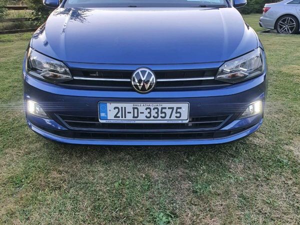 Volkswagen Polo Hatchback, Petrol, 2021, Blue