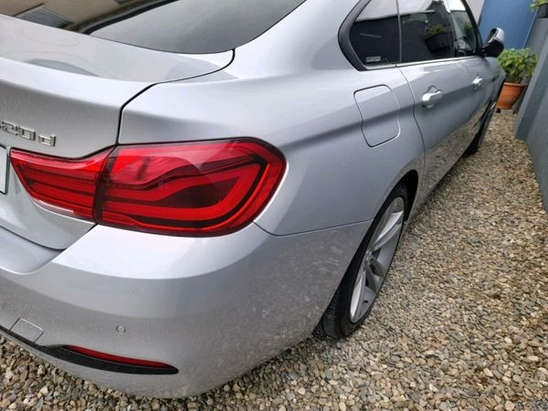 BMW 4-Series Coupe, Diesel, 2018, Silver