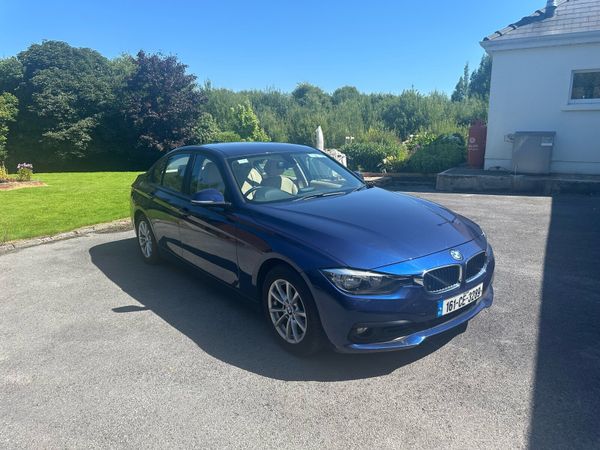 BMW 3-Series Saloon, Diesel, 2016, Blue