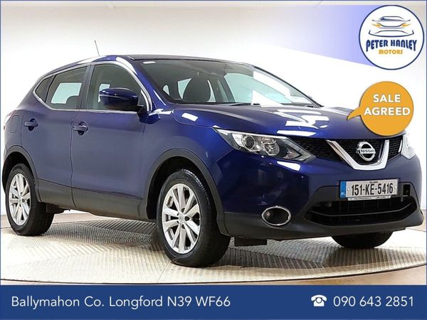 Nissan Qashqai Hatchback, Diesel, 2015, Blue