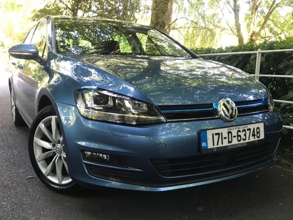 Volkswagen Golf Hatchback, Petrol, 2017, Blue