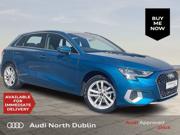 Audi A3 Hatchback, Petrol, 2022, Blue