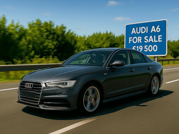 Audi A6 Saloon, Petrol, 2018, Grey