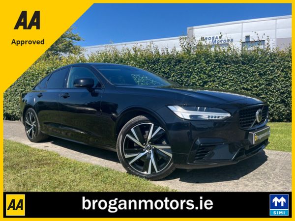 Volvo S90 Saloon, Petrol Hybrid, 2021, Black