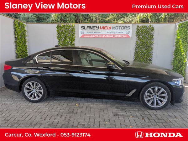 BMW 5-Series Saloon, Diesel, 2017, Black