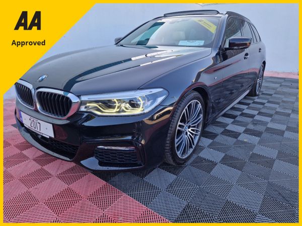 BMW 5-Series Estate, Diesel, 2017, Black