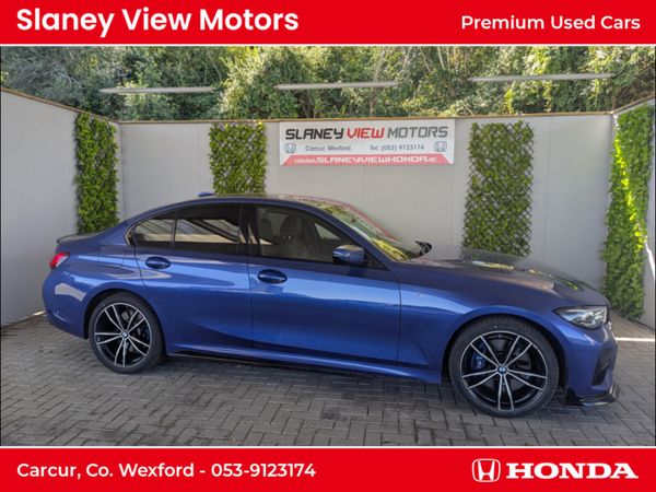 BMW 3-Series Saloon, Petrol Hybrid, 2021, Blue