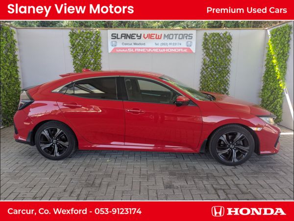 Honda Civic Hatchback, Diesel, 2019, Red