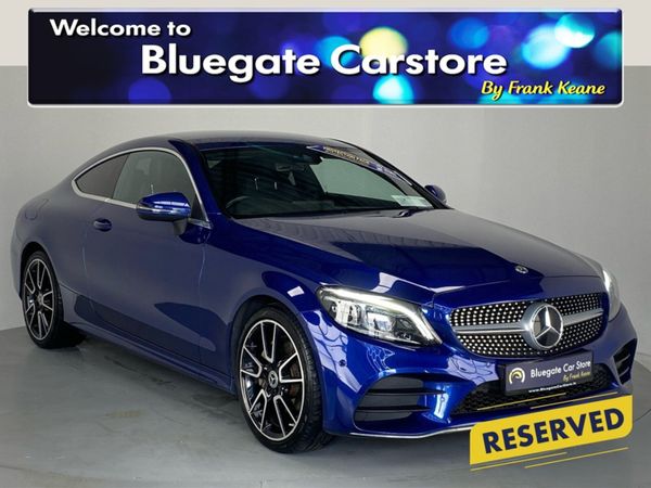 Mercedes-Benz C-Class Coupe, Diesel, 2019, Blue