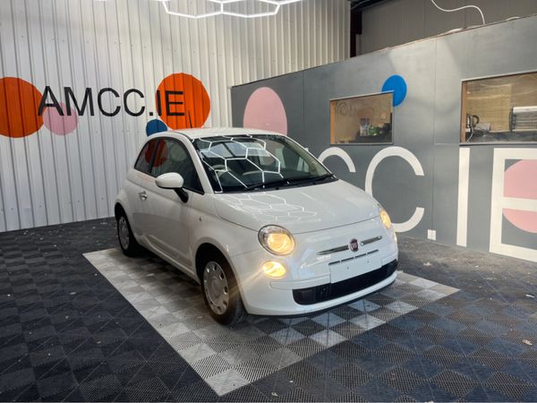 Fiat 500 Hatchback, Petrol, 2016, White