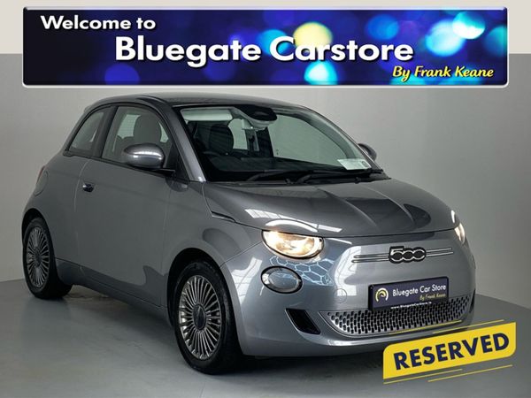 Fiat 500 Hatchback, Electric, 2022, Grey