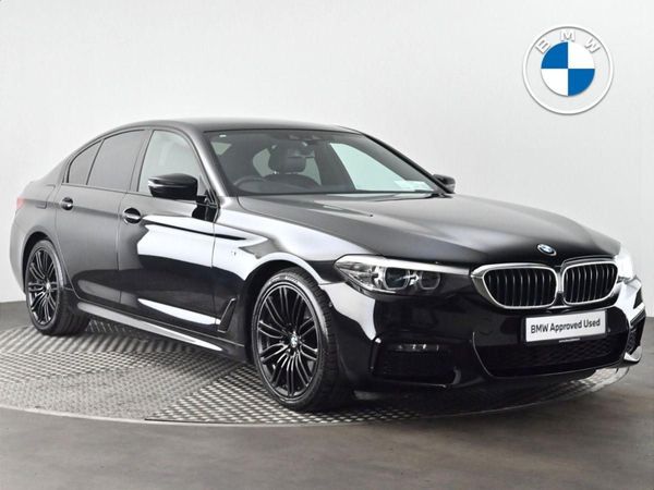 BMW 5-Series Saloon, Diesel, 2020, Black
