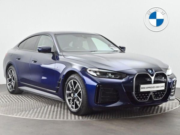 BMW i4 Hatchback, Electric, 2024, Blue
