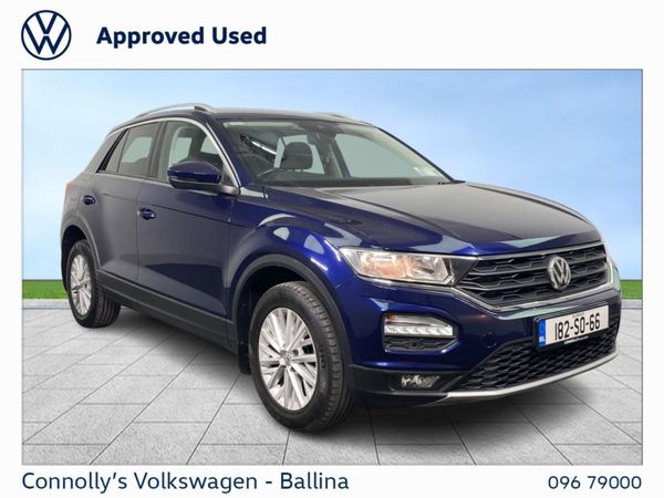 Volkswagen T-Roc SUV, Petrol, 2018, Blue