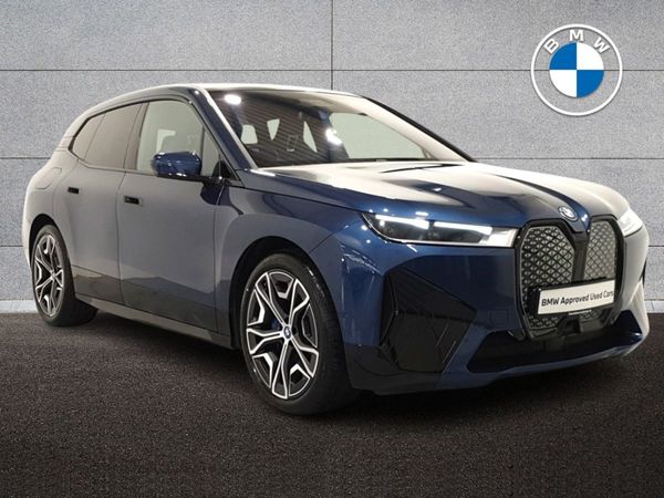BMW iX SUV, Electric, 2022, Blue