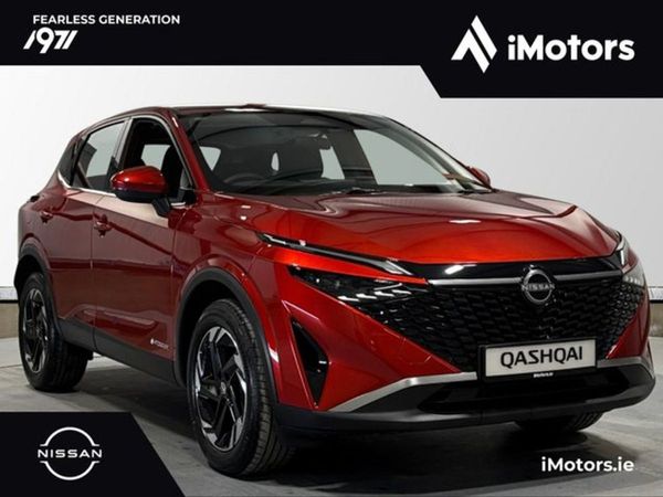 Nissan Qashqai SUV, Hybrid, 2025, Orange