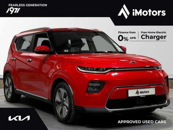 Kia Soul Hatchback, Electric, 2022, Red