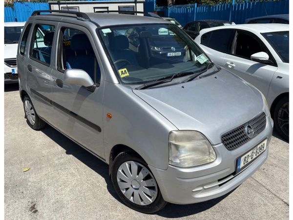 Opel Agila Hatchback, Petrol, 2002, Silver